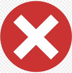 red x in circle - x .ico PNG image with transparent ...