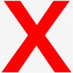 X With Clear Background , Transparent Cartoon, Free Cliparts ...