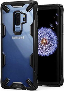 Ringke Fusion-X Compatible with Galaxy S9 Plus Case Transparent Military  Drop Tested Defense Hard PC Back TPU Bumper Resistant Protection Cover for  ...
