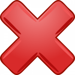 Red Cross Mark PNG Transparent Red Cross Mark.PNG Images ...