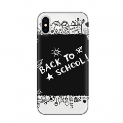 Amazon.com: Blackboard Graffiti School Style Silhouette ...