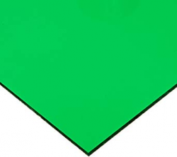 Cast Acrylic Sheet, Transparent Green, 12\