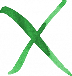 6 Watercolor X Brush Stroke (PNG Transparent) | OnlyGFX.com