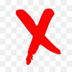Red X PNG - Red X Graphic.