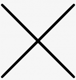 Cross Sign Comments - Thin X Sign Png - Free Transparent PNG ...