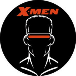 Marvel Comics X-Men Cyclops Line Art Button B-XM-0002