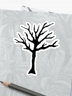 \'XXXTENTACION Tree Tattoo Logo\' Sticker by ryryry
