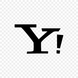 Yahoo! Mail, PNG, 2048x2048px, Yahoo, Area, Black, Black And ...