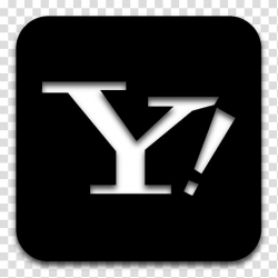Black n White, Yahoo icon transparent background PNG clipart ...