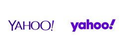 Brand New: New Logo and Identity for Yahoo! by Pentagram