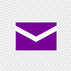 Yahoo! Mail Email Company Message, purple transparent ...