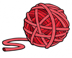 Ball of Yarn Clipart | Clip art, Silhouette design studio ...