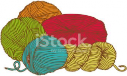 Five Hanks of Yarn stock vectors - Clipart.me