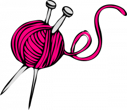 Pink Yarn Clip Art at Clker.com - vector clip art online ...