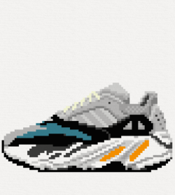 pixel art yeezy boost 350