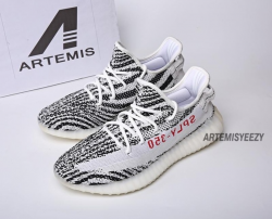 Why does one of the Yeezy shoes has reverse letters? Is that ...