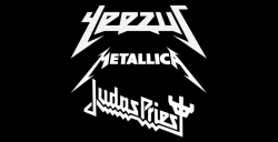 Kanye West Apes Metallica and Judas Priest for New Logo ...