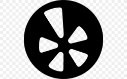 Yelp Logo Share Icon, PNG, 512x512px, Yelp, Black And White ...