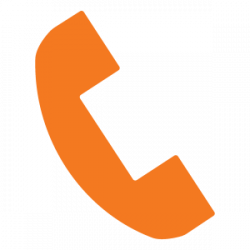 Telephone icon orange - Yakima Family YMCA