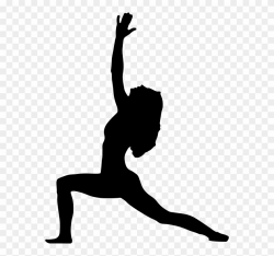 Clipart Female Yoga Pose Silhouette 4 Bee Clip Art - Yoga ...