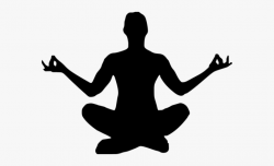 Yoga Clipart Calm - Yoga Silhouette Transparent Background ...