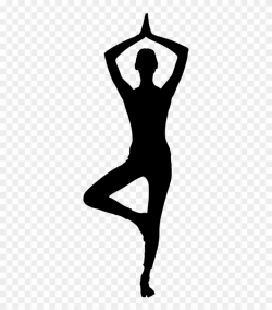 Yoga Tree Pose Banner Library Stock Rr Collections - Person ...