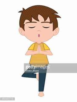 Tree pose yoga Clipart Image | +1,566,198 clip arts