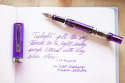 TWSBI ECO Fountain Pen - Transparent Purple (Special Edition ...