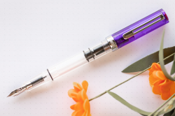 TWSBI ECO Fountain Pen - Transparent Purple (Special Edition ...