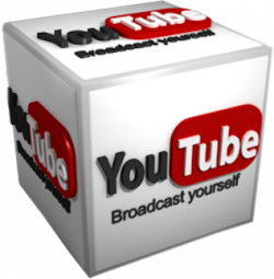 3d Youtube Logo Cube (PSD) | Official PSDs