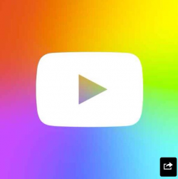 Rainbow YouTube logo to celebrate #LoveWins in 2019 ...