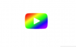 YouTube rainbow logo Ultra HD Desktop Background Wallpaper ...
