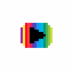 Pixilart - youtube logo i rainbow by Anonymous