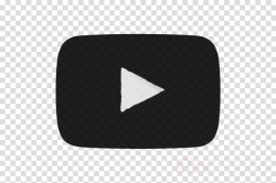 Youtube Black Logo clipart - Youtube, Black, Font ...