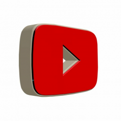 Youtube Icon, Youtube, Icon, 3d PNG Transparent Clipart ...