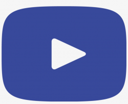 Blue Youtube Video Logo Computer Icons - Blue Youtube Logo ...