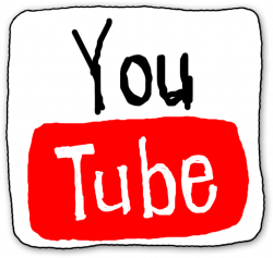 Youtube Logo Black And White clipart - Youtube, Drawing ...