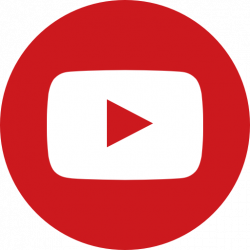 Channel, circle, logo, media, social, video, youtube icon