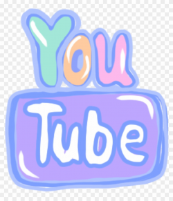 Youtube Social Transprent Png - Purple Pastel Youtube Logo ...