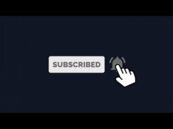 How To Create A Youtube Subscribe Button Animation, After Effects Tutorial  & Template