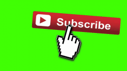 Animated Subscribe Button|Green Screen Footage - YouTube