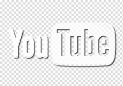 White YouTube logo, YouTube Digital marketing Social video ...