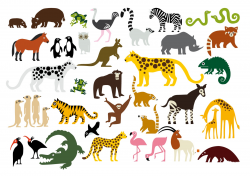 Simple Zoo Cliparts - Cliparts Zone