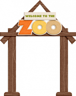 Zoo entrance | Zoo | Zoo clipart, Zoo crafts, Zoo park