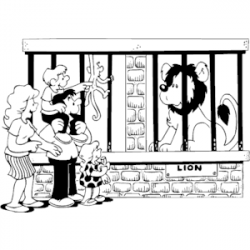 Family at Zoo clipart, cliparts of Family at Zoo free download (wmf ...