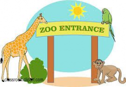 Image result for zoo gates cartoon | Zoo Trunk Inspo | Clip art ...