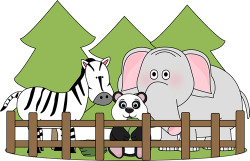 free zoo clipart | Preschool-Zoo | Zoo clipart, Kids zoo, Kids wall ...