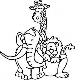 Coloring Pages: Coloring Book Three Zoo Animalloring Owl And March ...