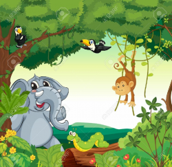 Zoo scene clipart 8 » Clipart Portal