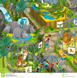 Zoo Park Clipart & Free Clip Art Images #3150 - Clipartimage.com